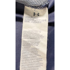 Auburn Tigers Under Armour 1/4 Zip Pullover Jacket Mens Large Navy Sideline