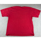 Texas Tech Red Raiders Soffe 2000s T Shirt Mens M Red NCAA Distressed Y2K