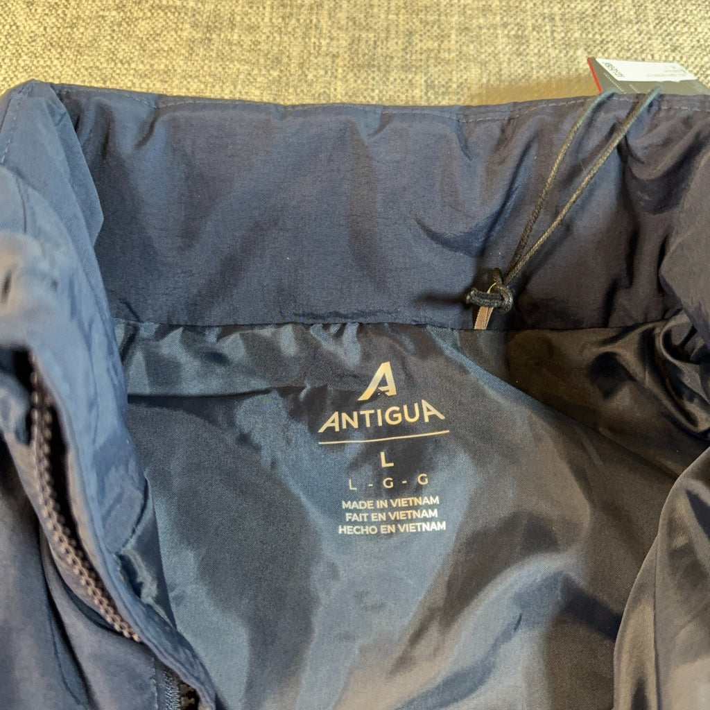 San Diego FC Antigua Experience Puffer Vest Women’s L Navy NWT MLS