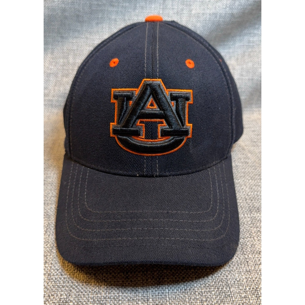 Auburn Tigers Zephyr XL Stretch Fit Hat Black Orange NCAA College Cap