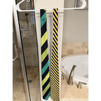 Lot of 2 Men’s Designer Prep Stripe Ties Ashford Brooks John Sparks Silk