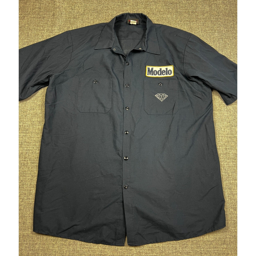 Diamond Supply x Modelo Dallas Mavericks NBA Button Shirt XL Skeleton