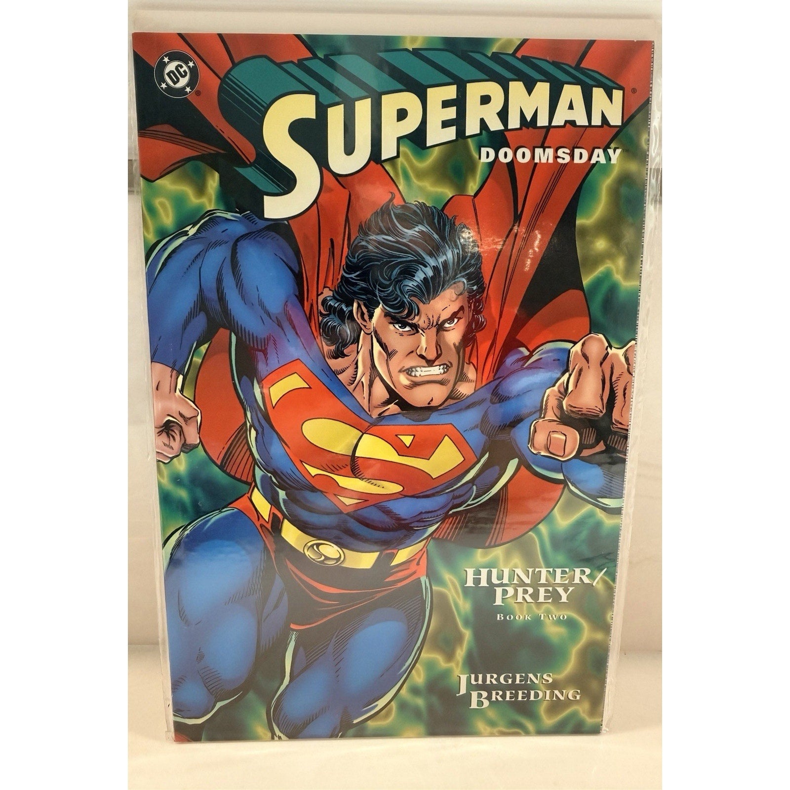 Death of Superman Doomsday Storyline Lot + Hunter/Prey Set DC Comics