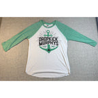 Dropkick Murphys Raglan Baseball Shirt Mens Medium Royal Apparel USA Made Band T