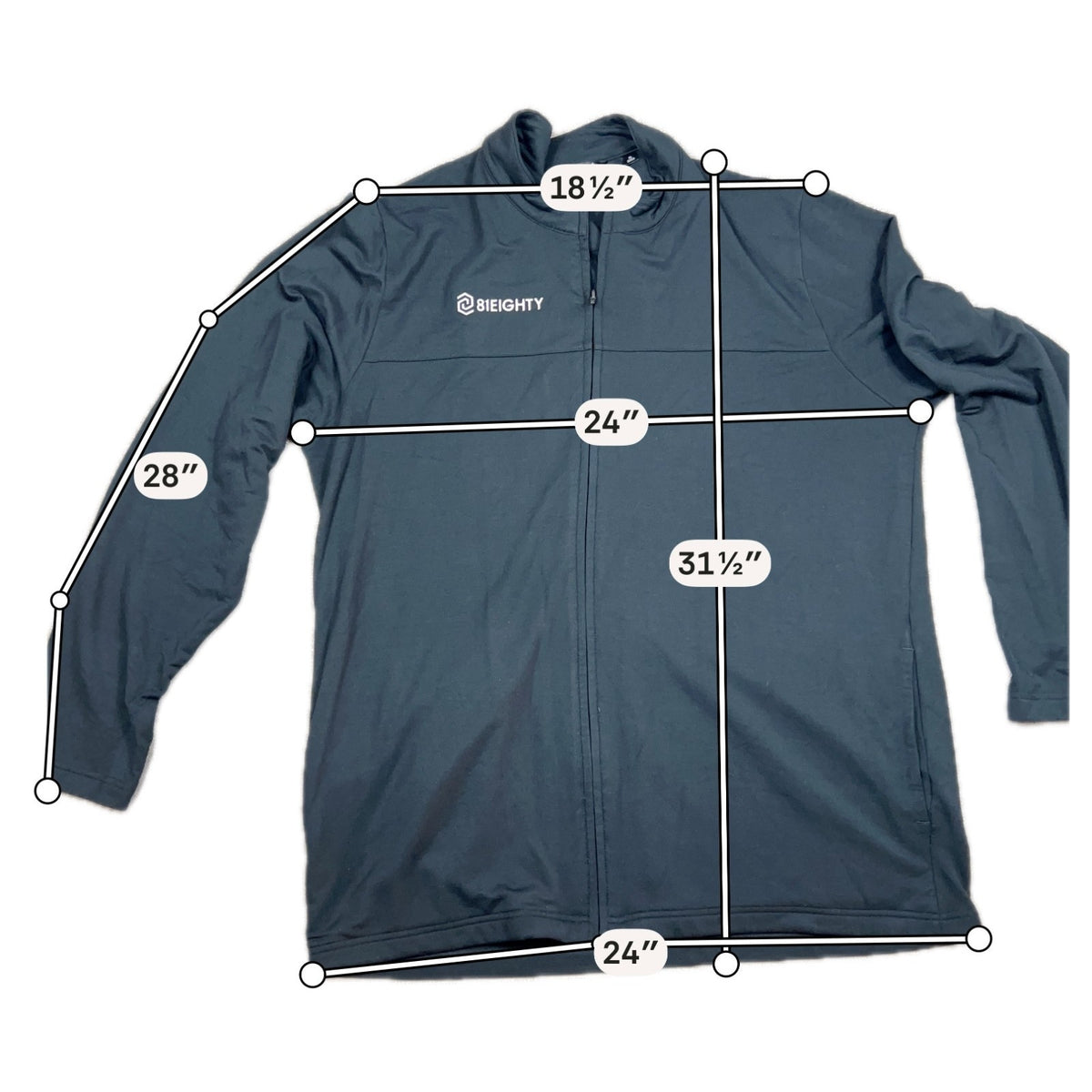 TravisMathew Newport Full Zip Fleece Jacket Men's XL Black 81Eighty Golf