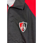 Vintage Atlas FC Jacket Men XL Red Black Liga MX Mexico Soccer Windbreaker
