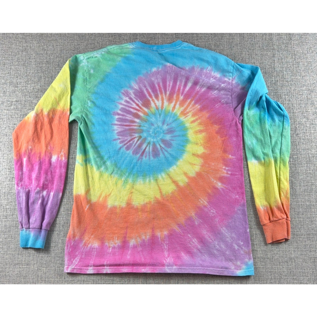 Liquid Blue Grateful Dead Spiral Bears long sleeve tie-dye shirt in men’s size M