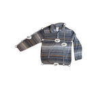 Cinch Fleece Pullover Mens S Southwestern Stripe Snap Neck Western Ranch