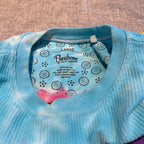 TCU Horned Frogs Sweatshirt Womens Large Tie Dye Crop Pressbox Pullover NCAA