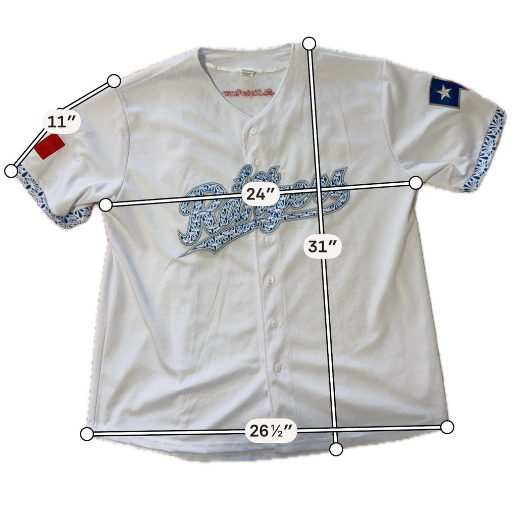 Texas Rangers Los Rangers Mexican Heritage Jersey 2026 Adult XL State Farm