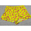 PINK Victoria’s Secret Cherry Print Sleep Shorts Womens Large Neon Yellow