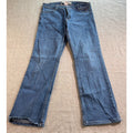 Harley Davidson Womens Jeans 34x31 Bootcut Blue Denim Genuine MotorClothes Biker