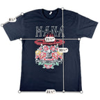 Mana Mexico Lindo y Querido 2023 Tour T Shirt Black Skull Roses Concert Tee