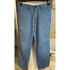 Live Comfortable by LK Men’s Blue Chino Pants 30x30 Cotton Blend Casual Golf Pre