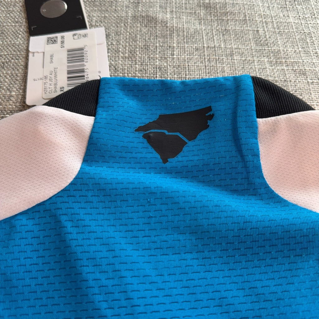 Charlotte FC Adidas Authentic Jersey Mens XS NWT MLS Soccer Ally HZ6175 Blue