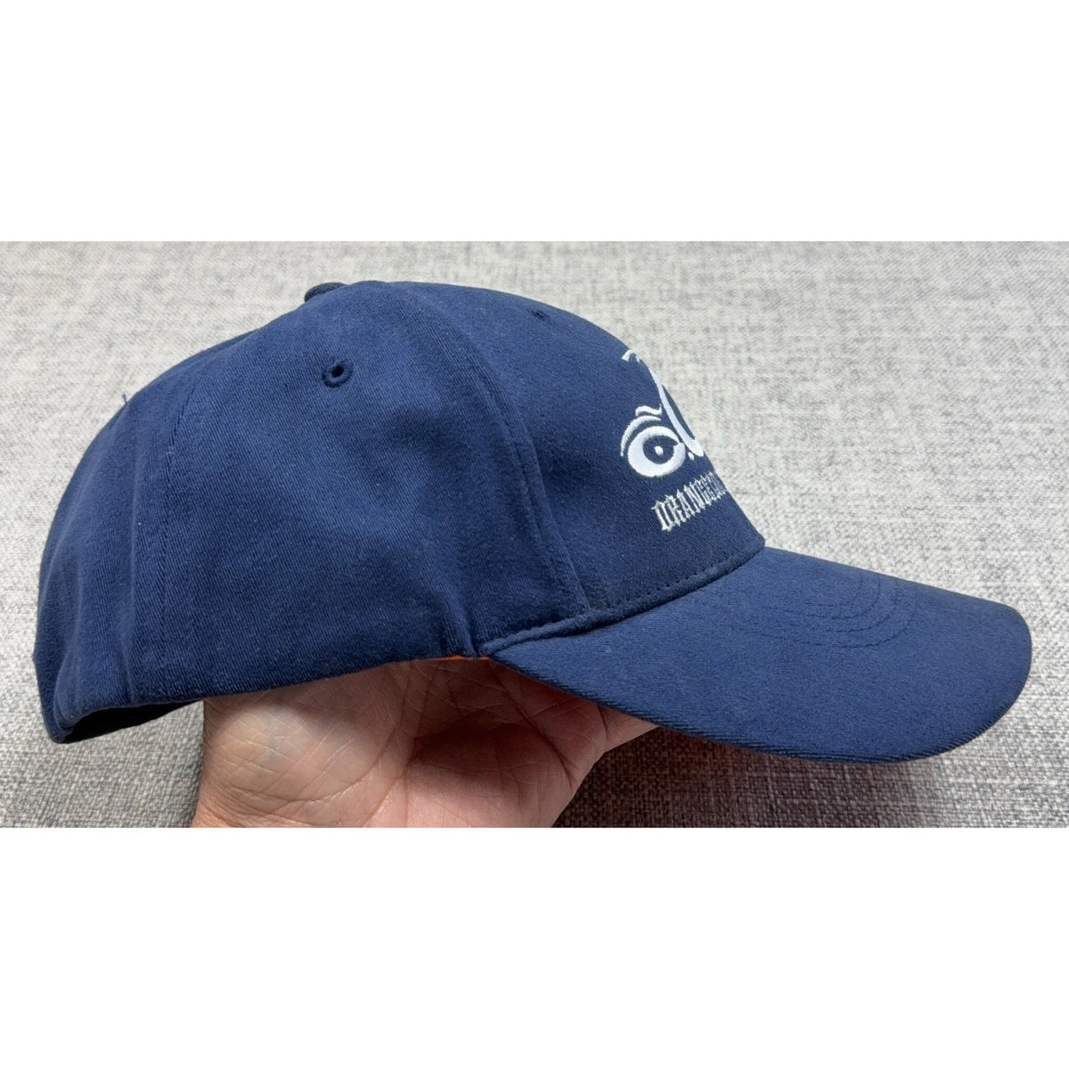 Y2K Orange County Choppers OCC Bio-Domes Stretch Fit Hat Cap Navy