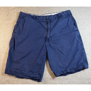 Polo Ralph Lauren Chino Shorts Mens 38 Navy Blue Cotton Classic Fit 8.5 In