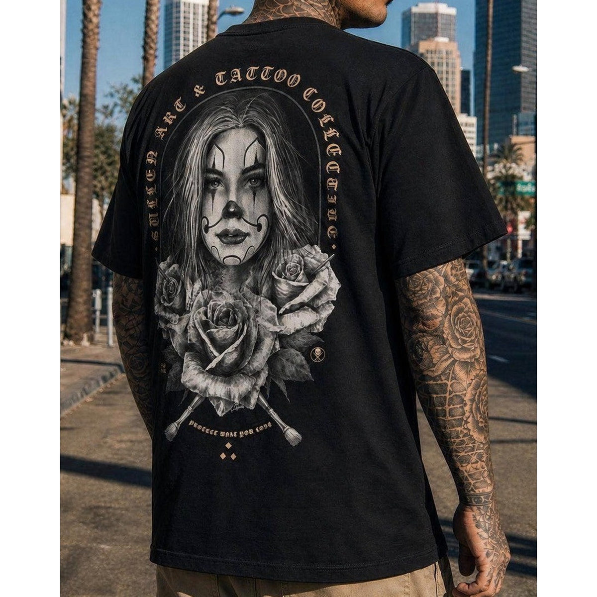 Sullen Art Collective Love Me Later Premium T Shirt Mens L Black NWT SCM7320