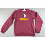 Nike Florida State Seminoles Sweatshirt Mens M Garnet FSU Crewneck DJ8079-610