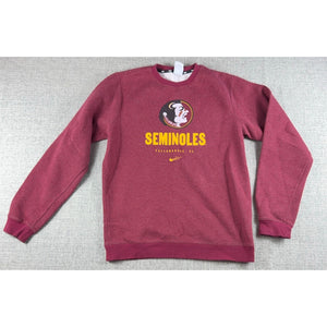Nike Florida State Seminoles Sweatshirt Mens M Garnet FSU Crewneck DJ8079-610