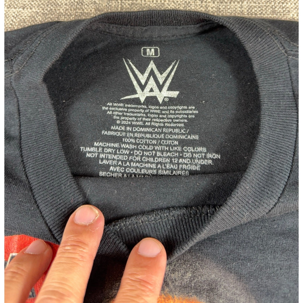 WWE The Rock T Shirt Mens M Do Ya Smell What Rock Is Cookin Black 2024