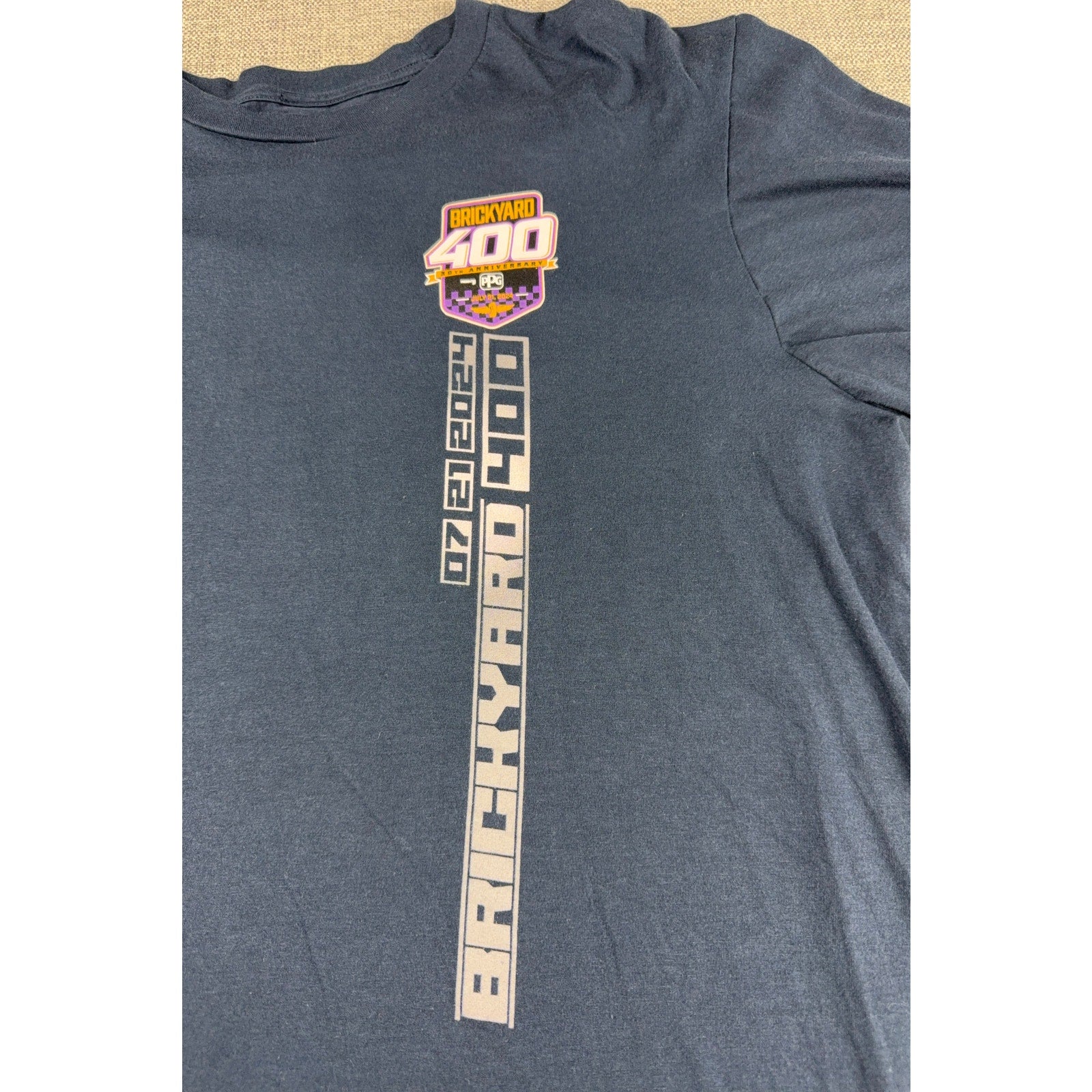 2024 Brickyard 400 30th Anniversary Indianapolis Motor Speedway T Shirt XL