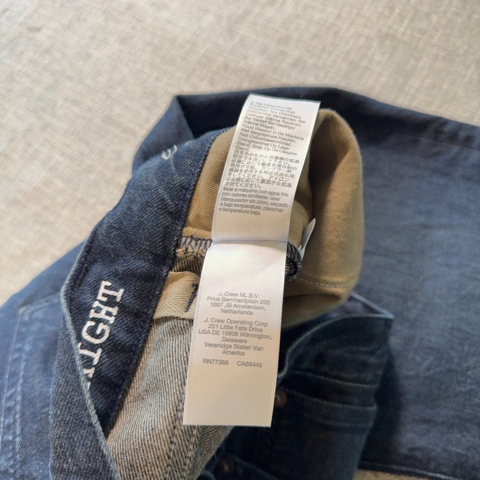 Madewell The 1991 Men’s Straight Jeans 32x30 Dark Wash Denim Blue