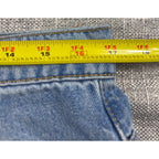 RSQ Low Rise Ultra Baggy Jeans Womens 29 Custom Rose Embroidered Light Wash