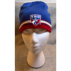 adidas FC Dallas Reversible Beanie MLS Soccer Blue Red Knit Winter Hat