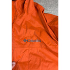 Columbia Watertight II Omni-Tech Rain Jacket Men’s 3X Orange Hooded Waterproof