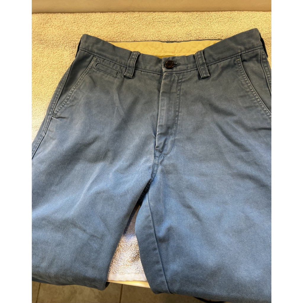 Live Comfortable by LK Men’s Blue Chino Pants 30x30 Cotton Blend Casual Golf Pre