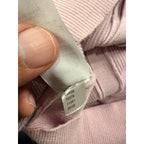 LOFT Petites XS Pink Rib Knit Button Front Cardigan Top Women’s Short Sleeve