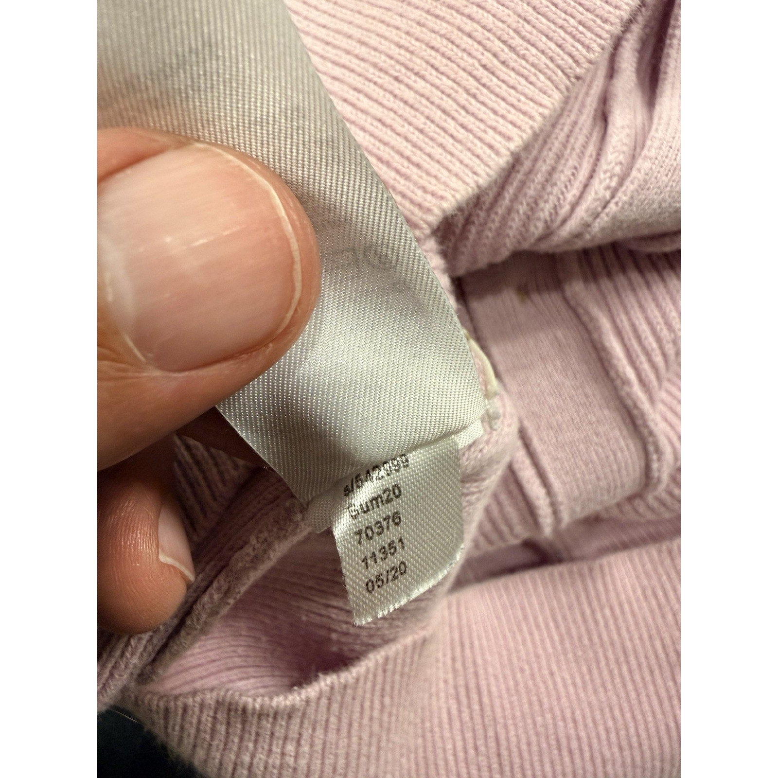 LOFT Petites XS Pink Rib Knit Button Front Cardigan Top Women’s Short Sleeve