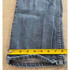 Harley Davidson Womens Jeans 34x31 Bootcut Blue Denim Genuine MotorClothes Biker