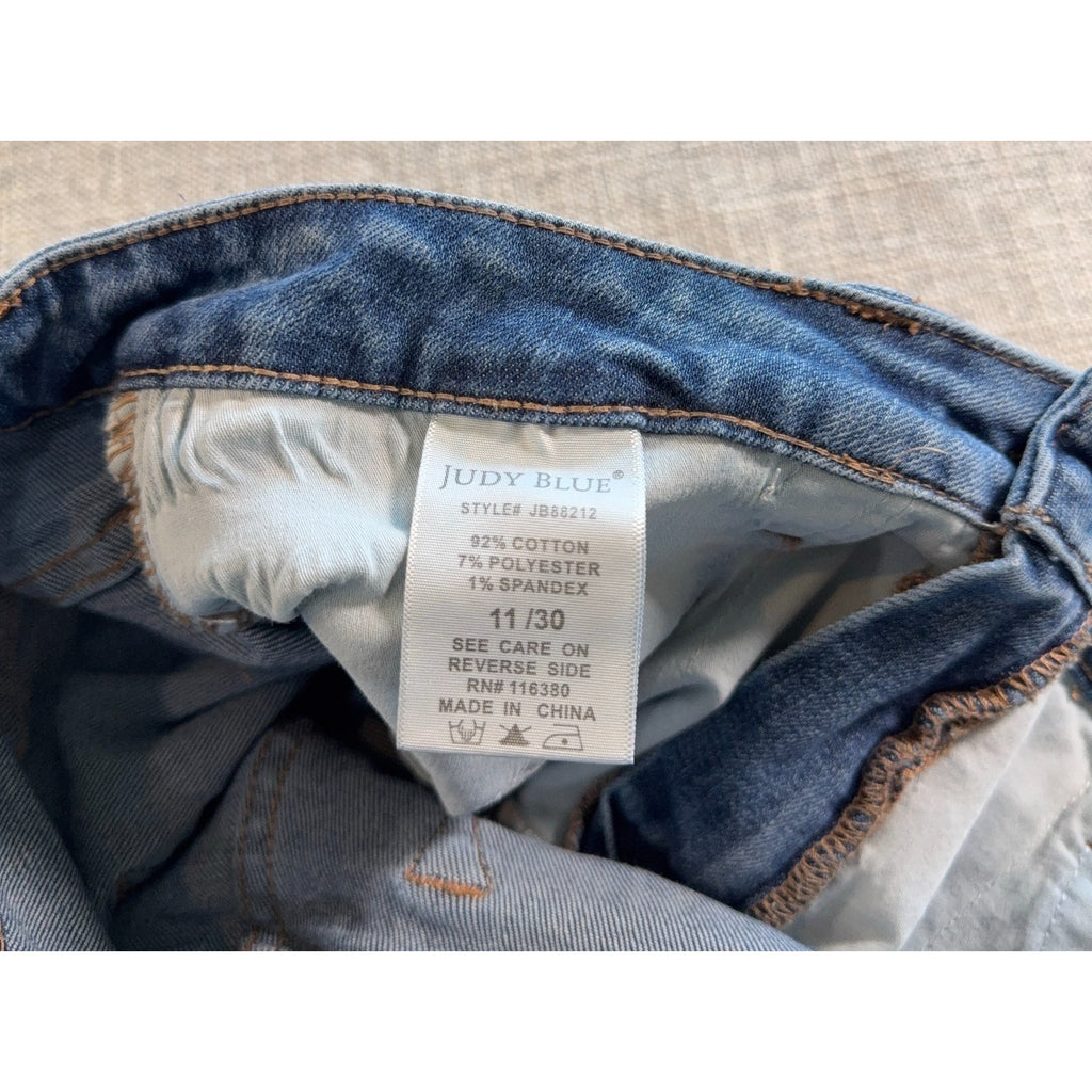 Judy Blue Skinny Jeans Womens 11/30 Medium Wash Stretch Denim