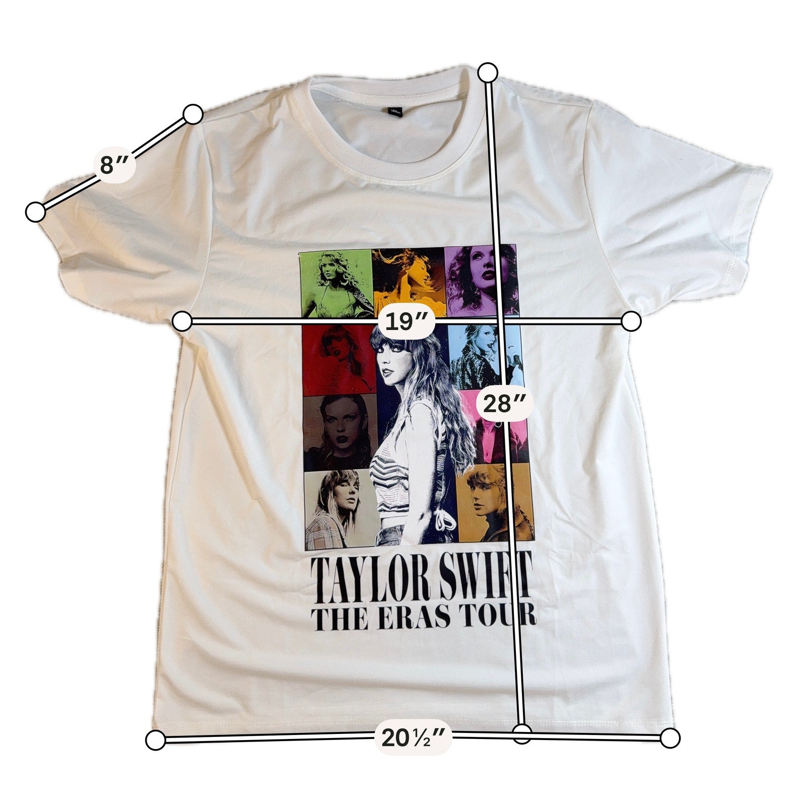 Taylor Swift Eras Tour 2023 VIP Merch Box Houston Poster Tote Pin Complete Lot