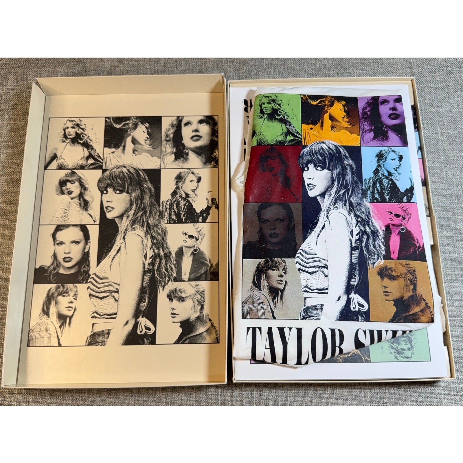 Taylor Swift Eras Tour 2023 VIP Merch Box Houston Poster Tote Pin Complete Lot