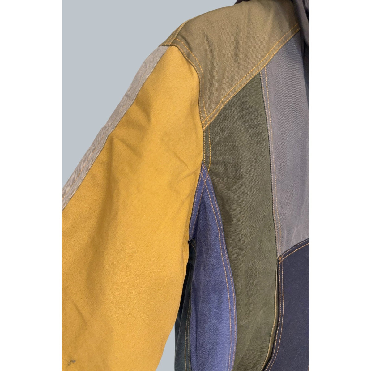 ndependently Reworked Carhartt Colorblock Hooded Jacket — Tagged M