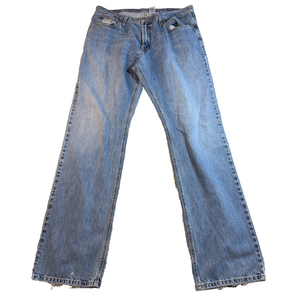 Cinch MB92834003 Jeans Mens 38x38 Actual 39x35.5 Western Cowboy Distressed