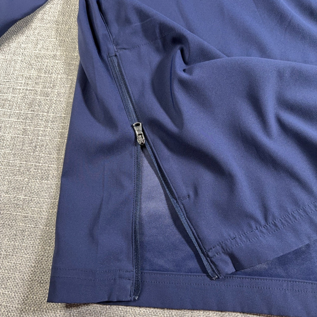 Auburn Tigers Under Armour 1/4 Zip Pullover Jacket Mens Large Navy Sideline