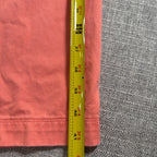 TrueFlies Pants Mens 34x32 Coral Orange Fishing Chino Flat Front Embroidered