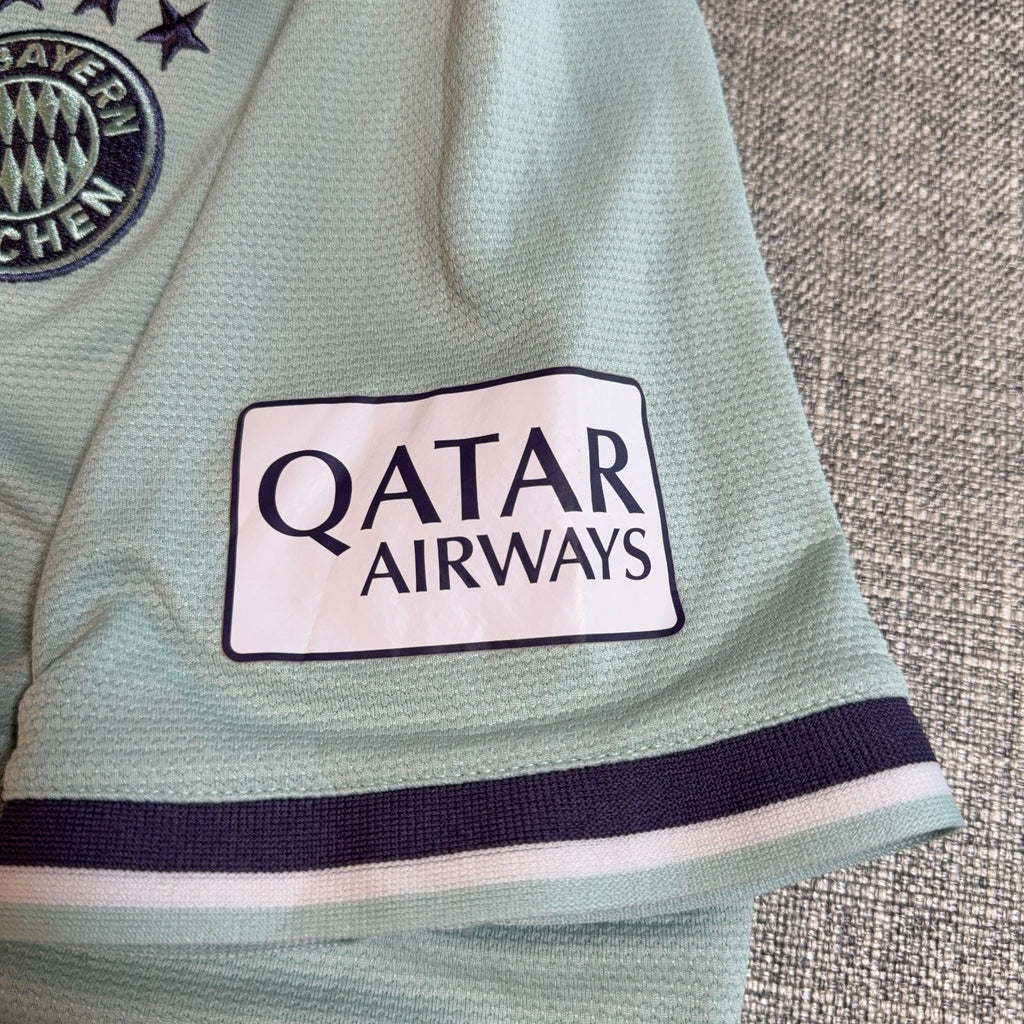 Bayern Munich 2018-19 Away Jersey Youth XL Adidas Soccer Football Green
