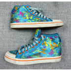 2008 adidas Originals Floral Butterfly High Tops Women's 6.5 ART 034338