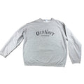 Vintage Old Navy Trademark Sweatshirt Mens XL Gray Crewneck Spellout Distressed