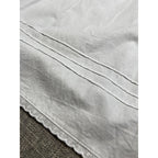 Alexander Del Rossa Womens M White Cotton Victorian Nightgown Eyelet Lace