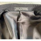 Bernhard Altmann Blazer Mens 42R Charcoal Gray Pinstripe Wool Blend Suit Jacket