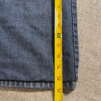 ENYCE Jeans Mens 40 Baggy Wide Leg Dark Wash Y2K Hip Hop Streetwear Denim