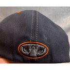 Auburn Tigers Zephyr XL Stretch Fit Hat Black Orange NCAA College Cap