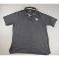 Army Black Knights West Point Mens XXL Polo Gray Heather Performance Shirt