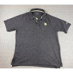 Army Black Knights West Point Mens XXL Polo Gray Heather Performance Shirt